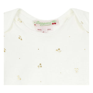 Bonpoint - Kirsch-T-Shirt + Leggings | Gold