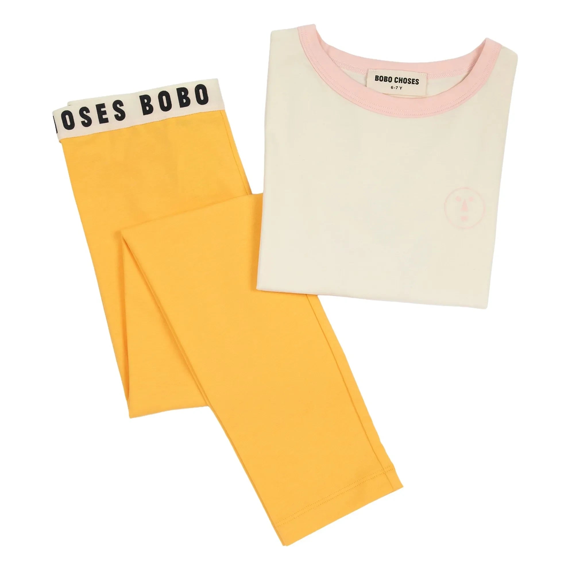 Bobo Choses – Pyjama aus Modal und Bio-Baumwolle | Senf