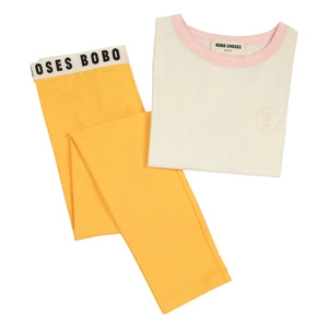 Bobo Choses – Pyjama aus Modal und Bio-Baumwolle | Senf