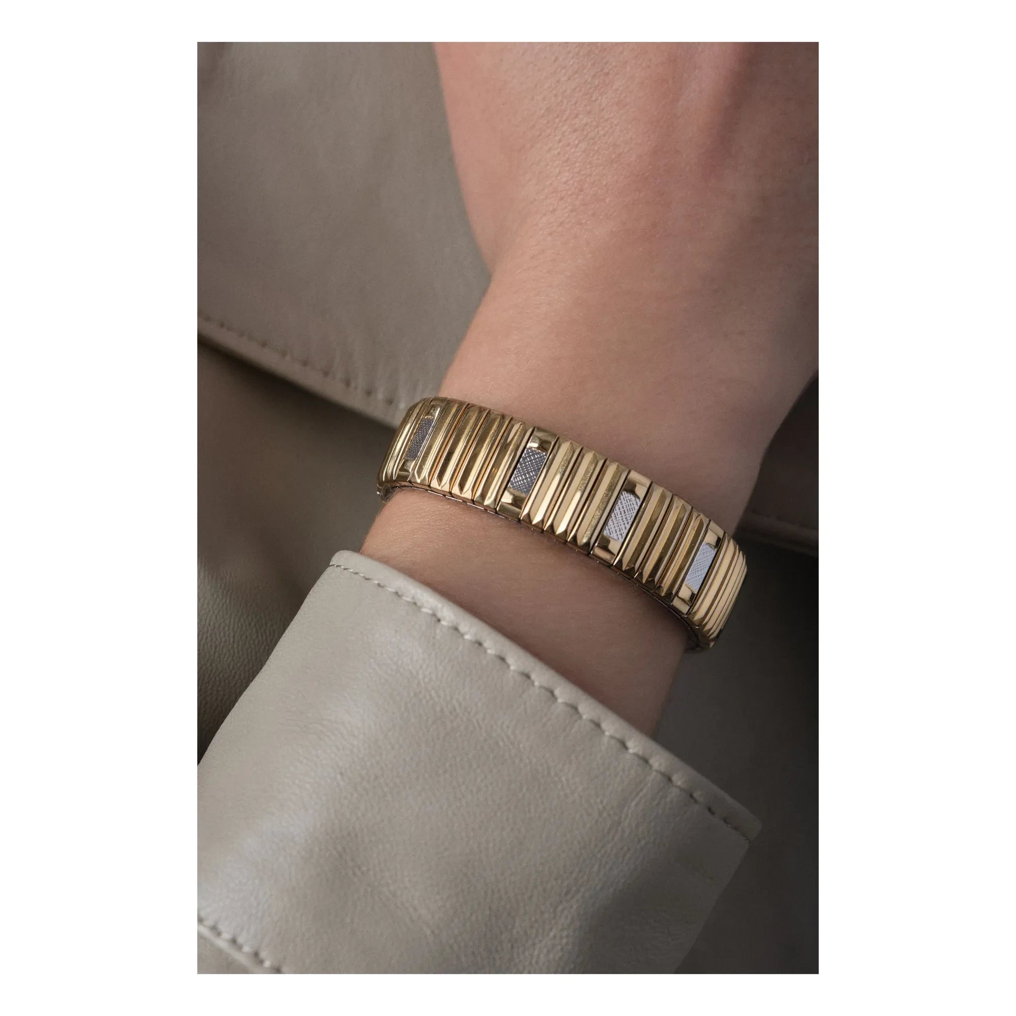 Sigal - SIG 18-2 Armband | Gold/Silber