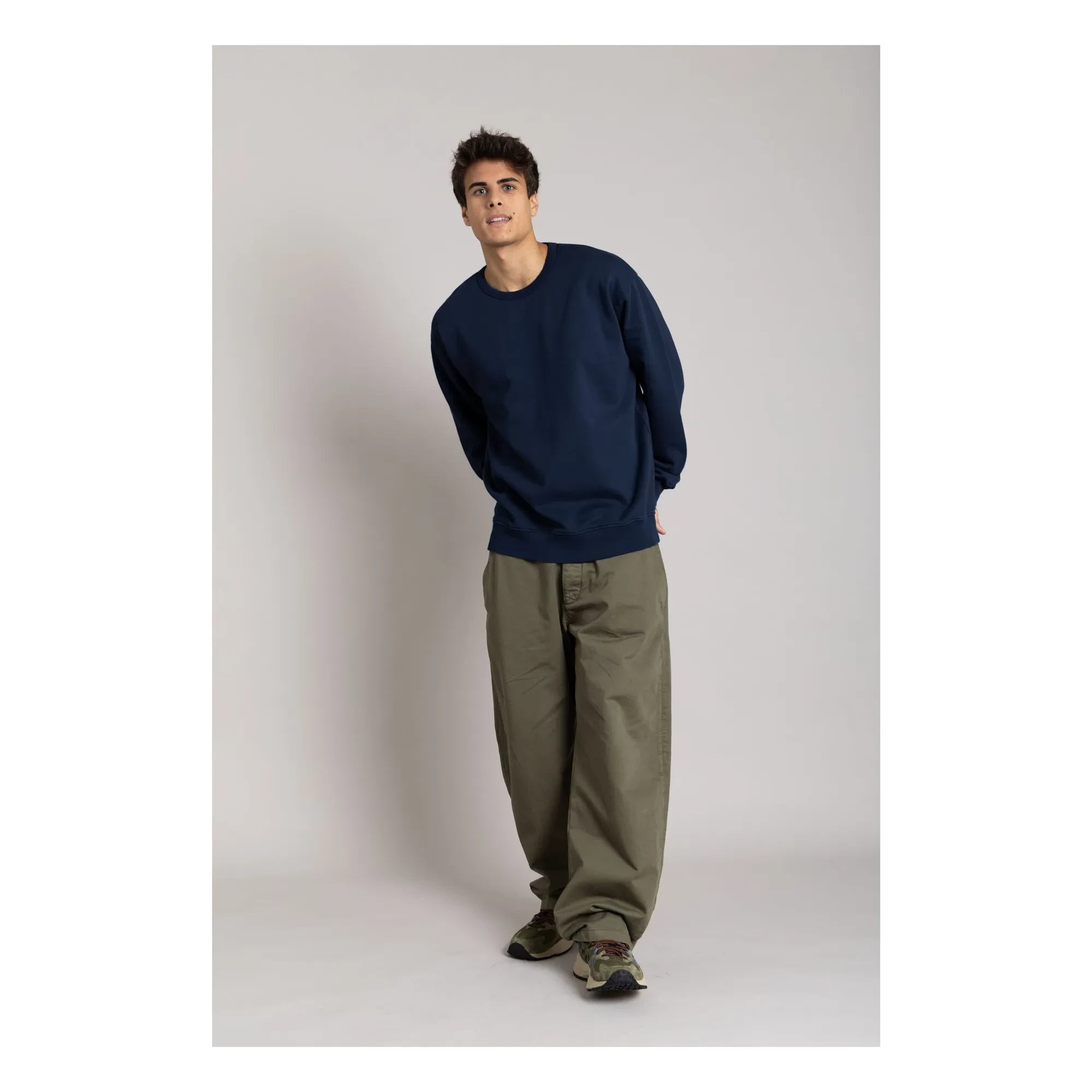 Smallable Man - Bond Sweatshirt aus Bio-Baumwolle | Marineblau