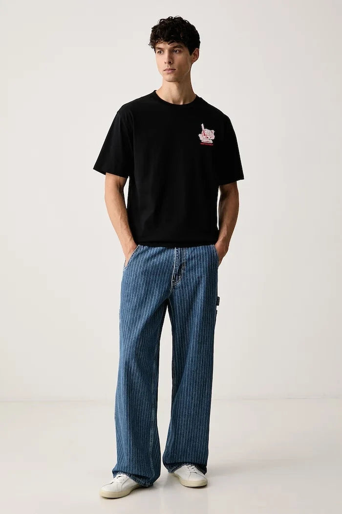 New Balance erkek pamuklu tişört Ramen
