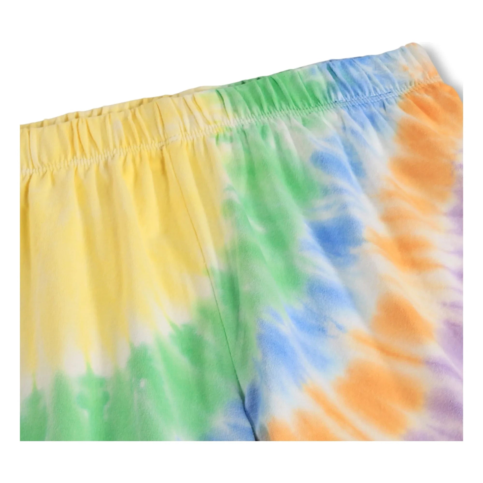 Molo - Kurzer Pyjama Luvis Smile Tie-Dye Bio-Baumwolle | Orange