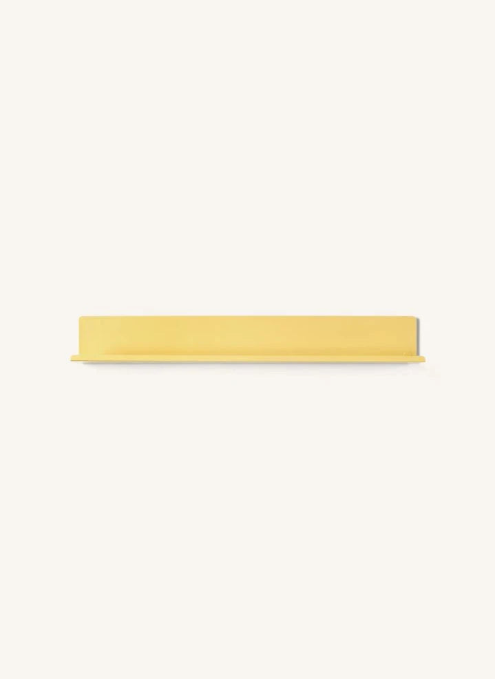 Mustard Made - Ledge Metall Wandregal | Blassgelb