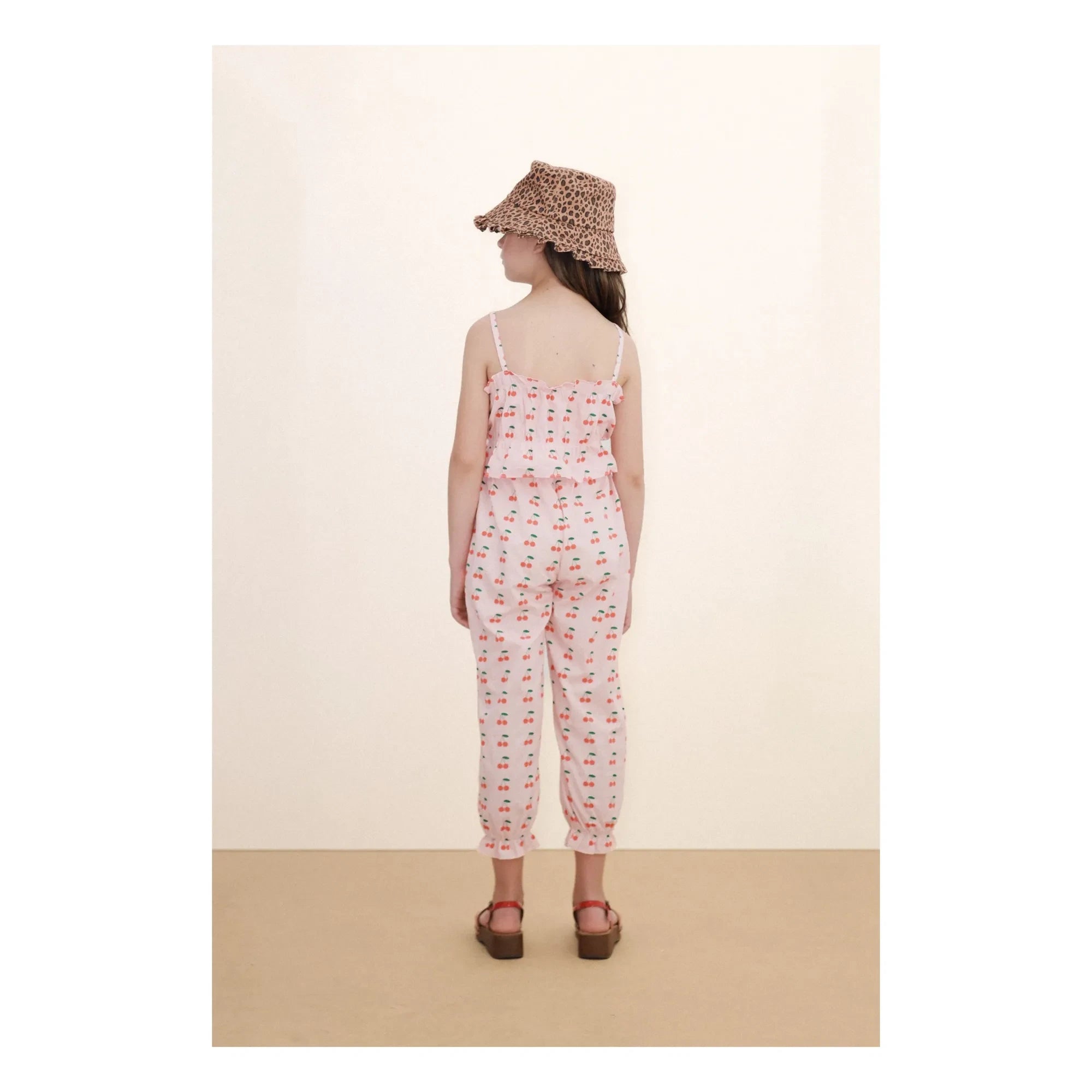 Tinycottons - Kirsche Hose | Hellrosa