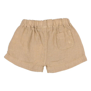 Búho – Leinenshorts | Beige