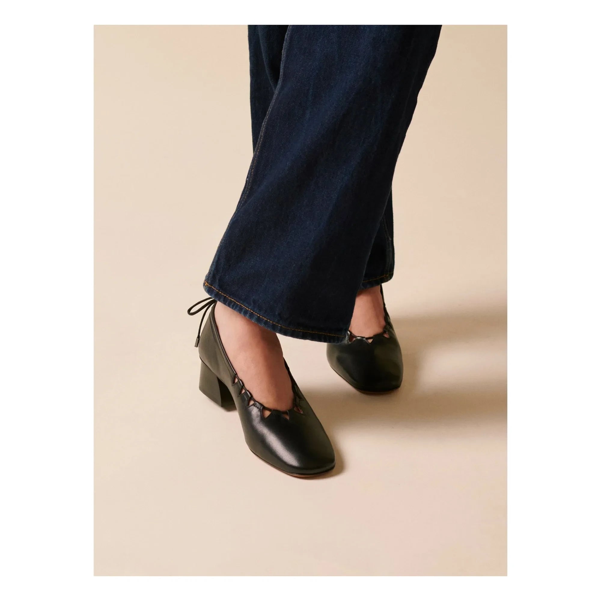 Socque Paris - Moune High Heels | Black