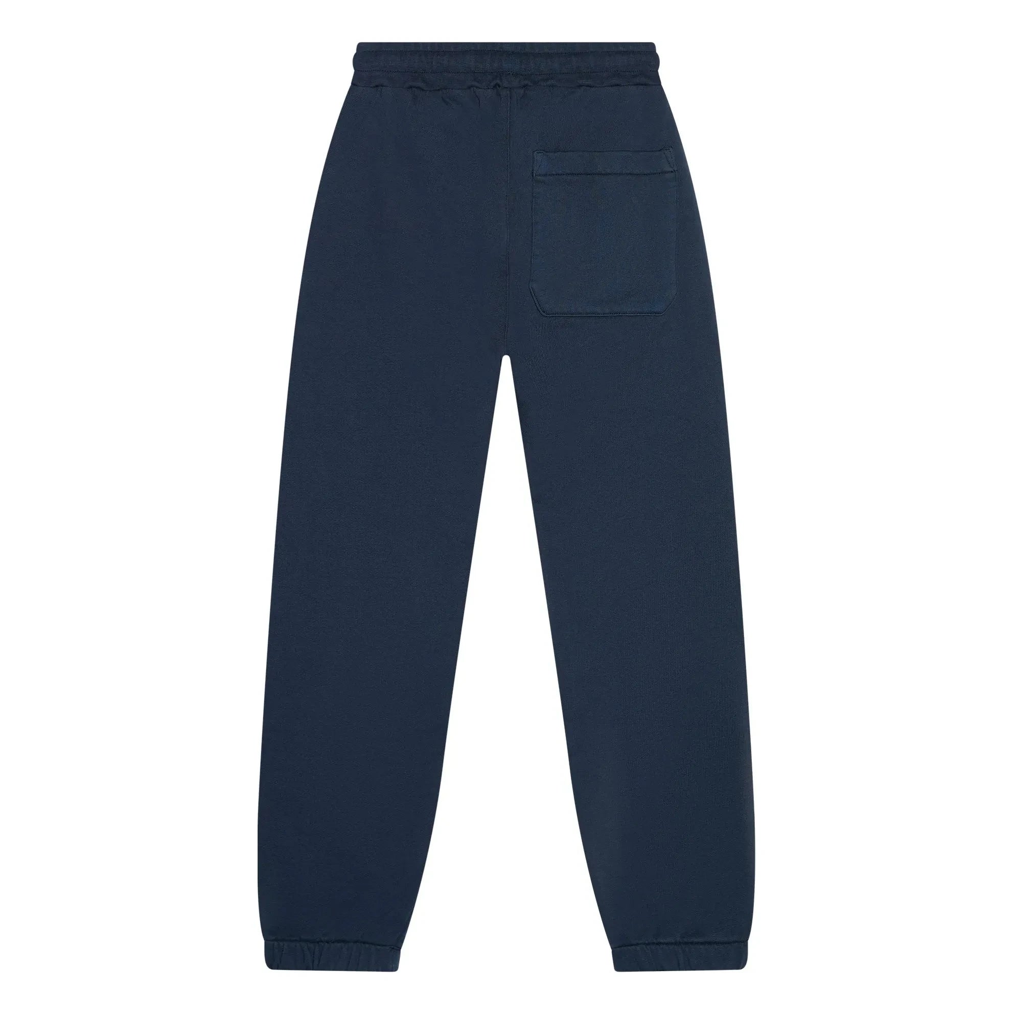 Smallable Kid - Gewaschene blaue Bio-Baumwoll-Jogger