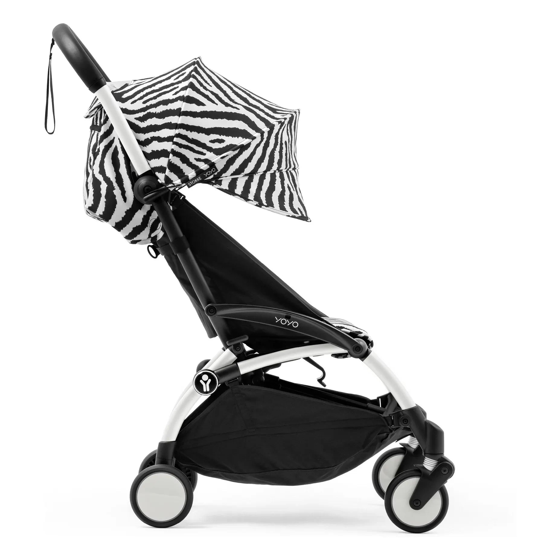 Stokke® - YOYO³ 6+ Kinderwagen Weißer Rahmen | Zebra