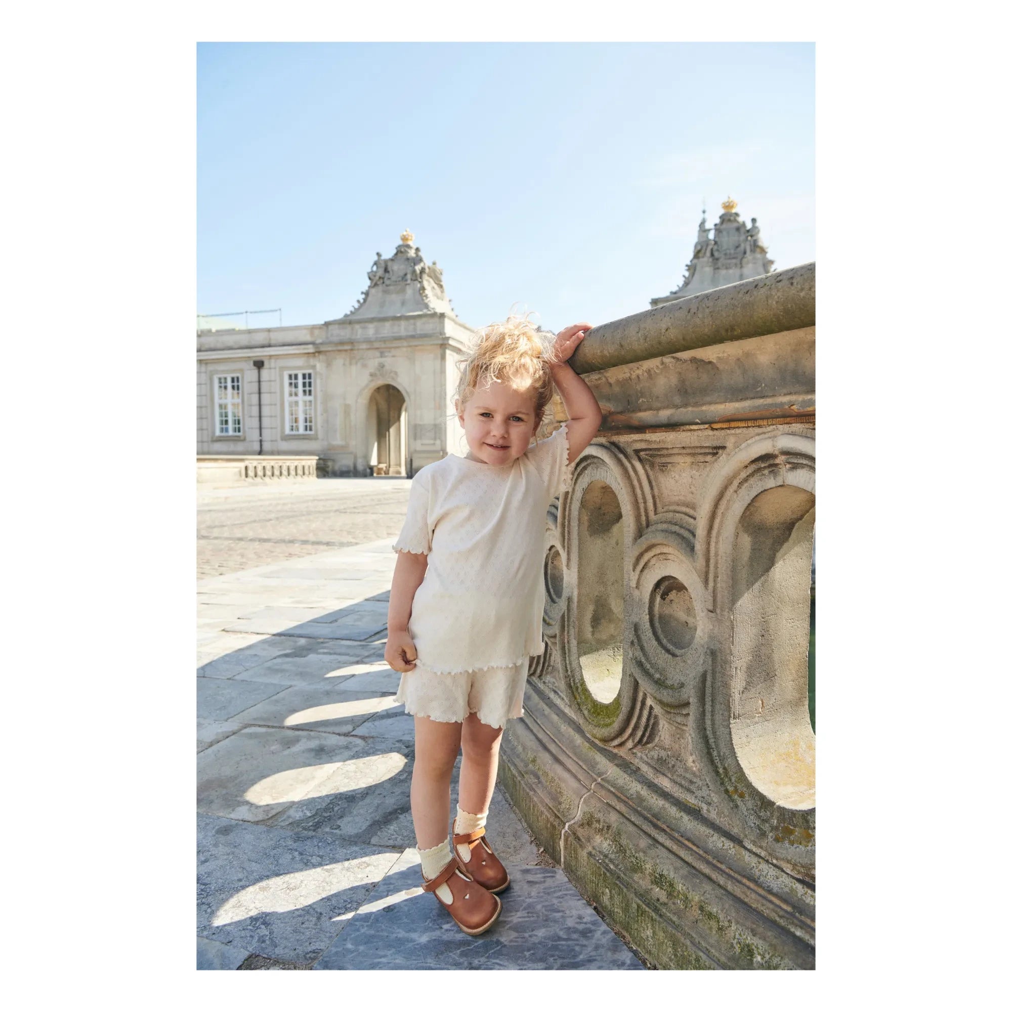 Copenhagen Colors - Pointelle T-Shirt | Hellgelb