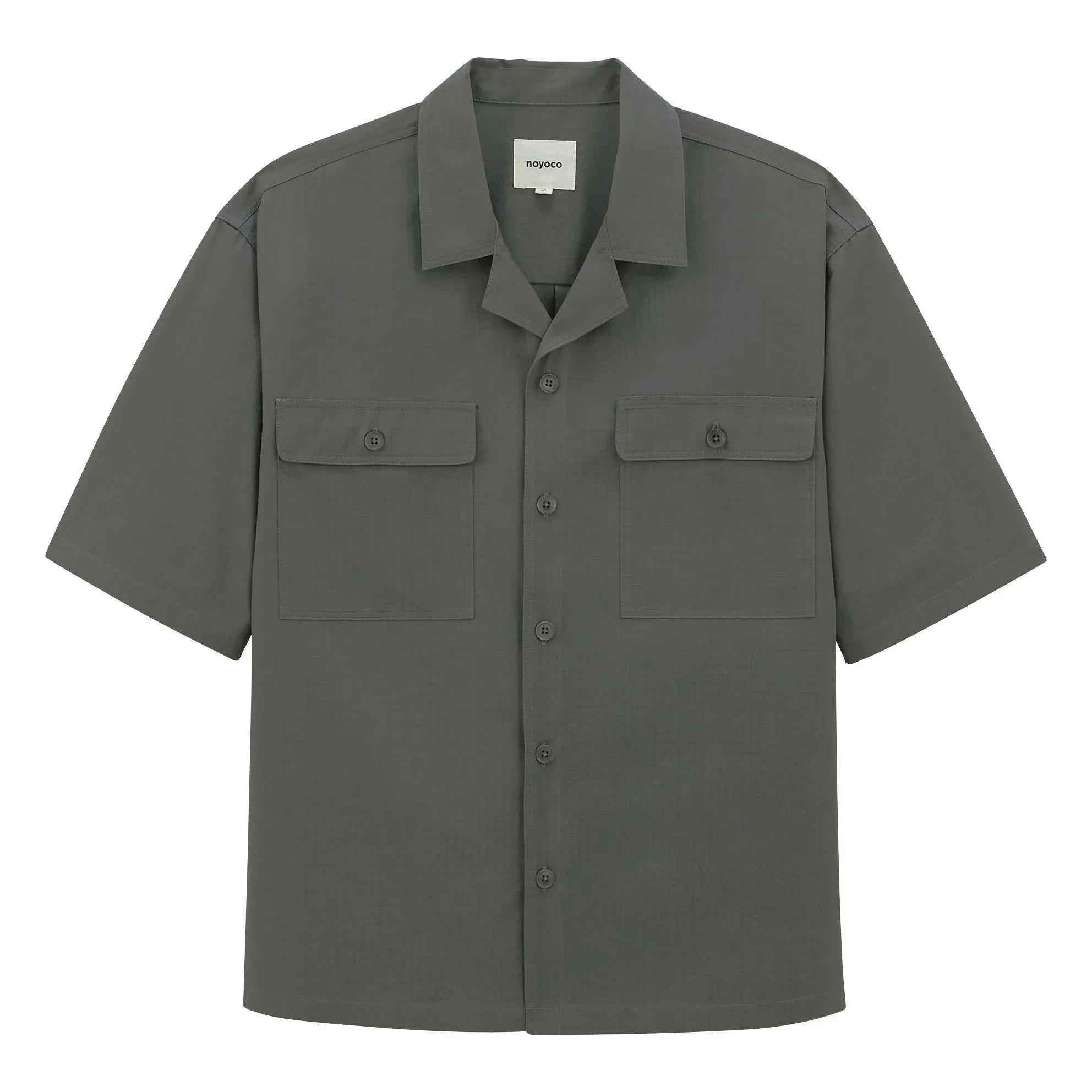 Noyoco - Borneo Bio-Baumwollhemd | Khaki