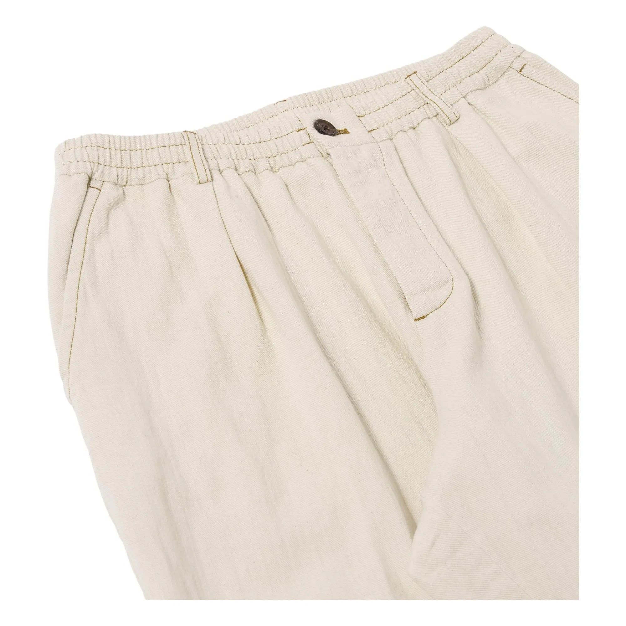 Universal Works - Plissee-Hose Koko | Ecru