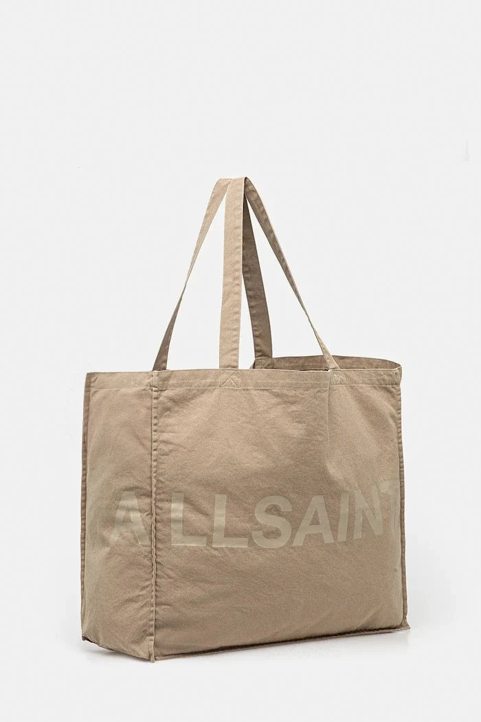 AllSaints LARGE 46 x 42 x 19 cm Pamuk Çanta