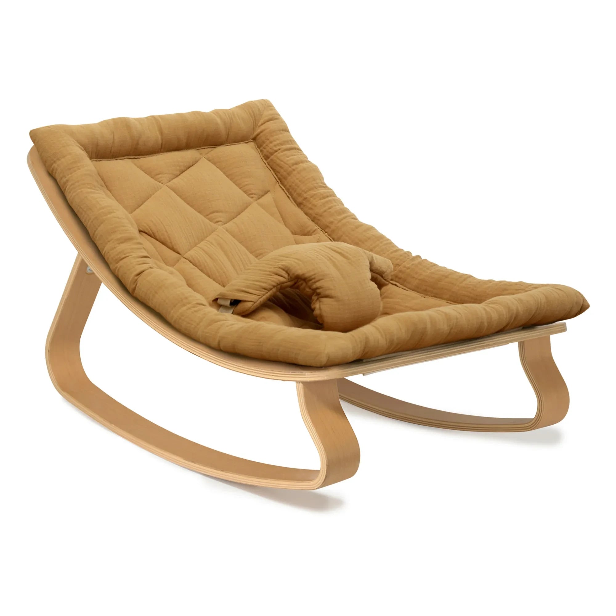 Charlie Crane - Levo Babywippe aus Buchenholz | Camel