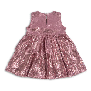 Konges Sløjd - Paillettenkleid Rosie | Rosa