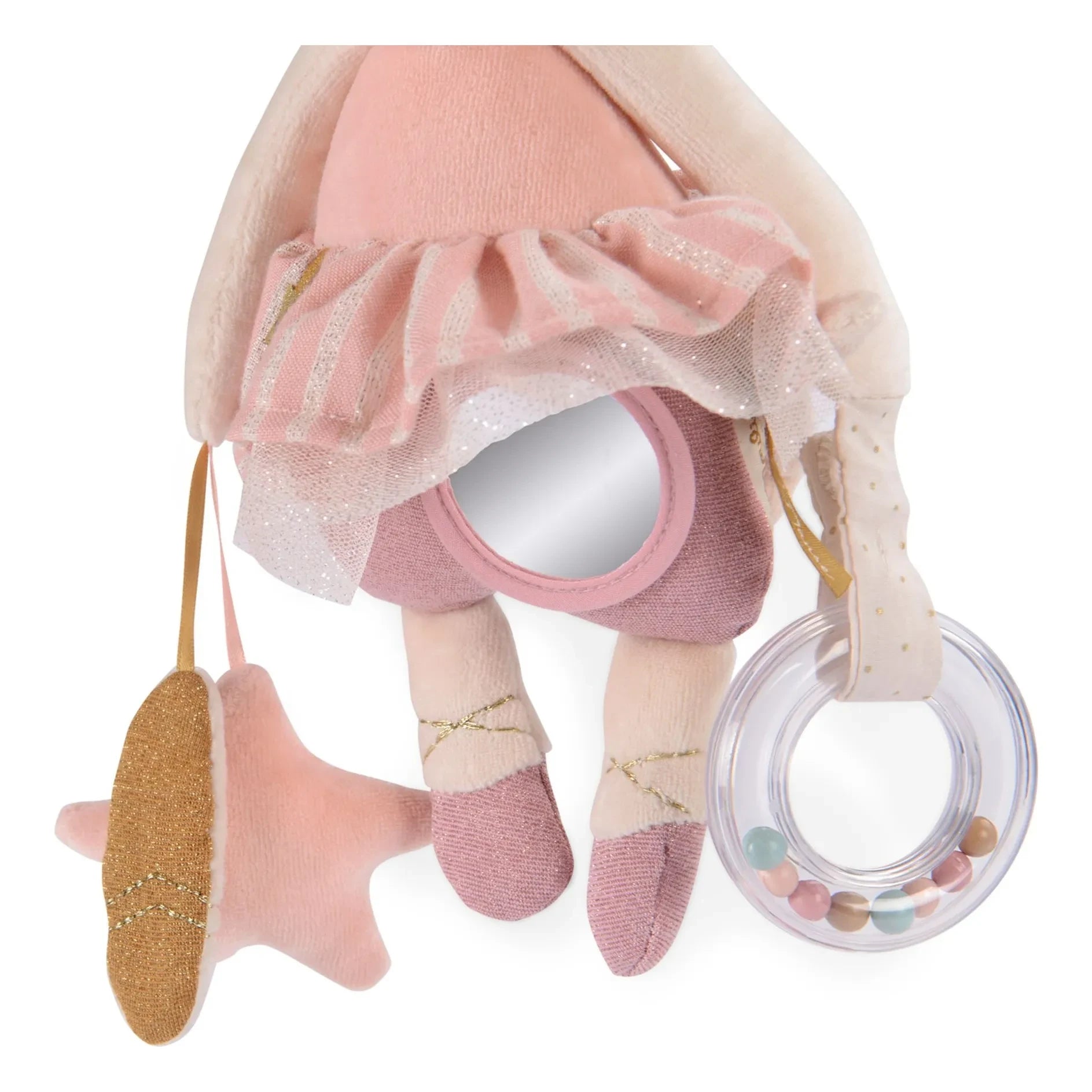 Moulin Roty - Aktivitäts-Plüschmaus - Kleine Tanzschule