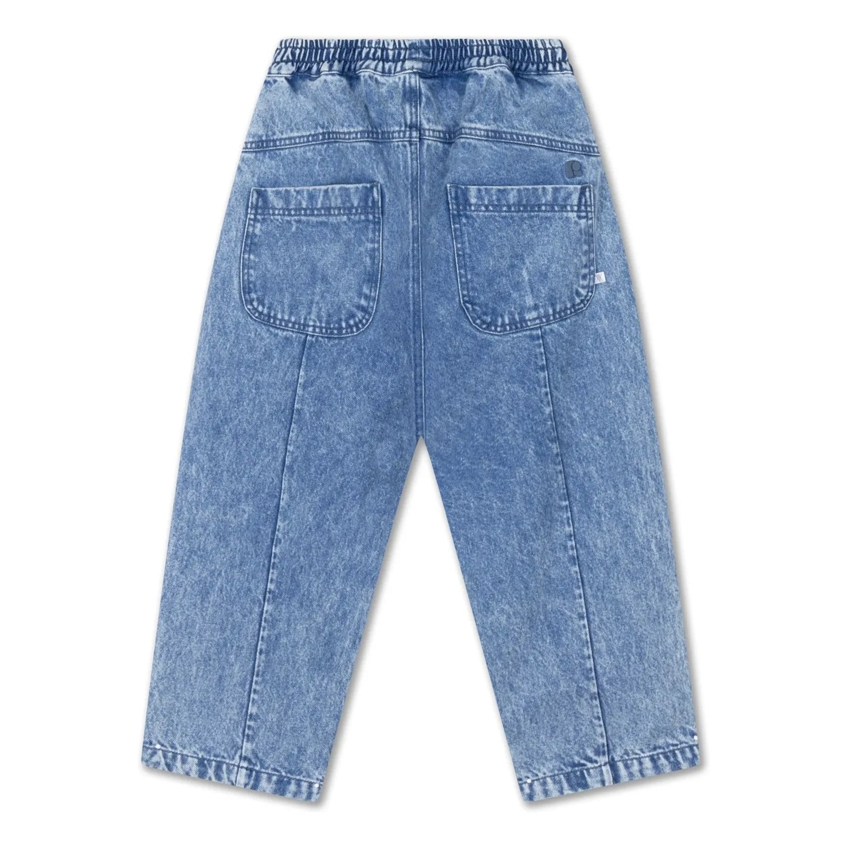 Repose AMS - Bio-Baumwoll-Ballonjeans | Gewaschenes Blau
