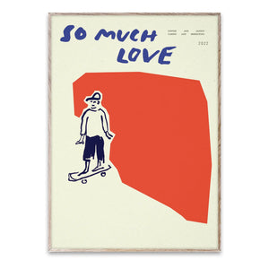 Mado – So viel Liebe/Skateboard-Poster