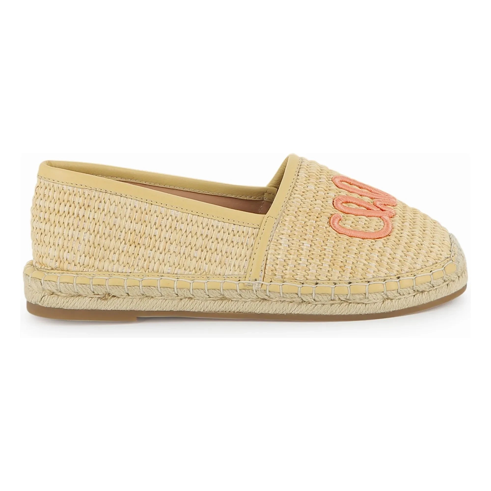 Chloé - Raffia Espadrilles | Beige
