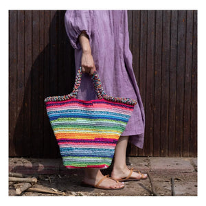 Nadia Dafri - Nese Große Tasche | Rosa