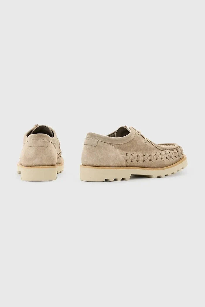 AllSaints Skiff Woven Süet Ayakkabı