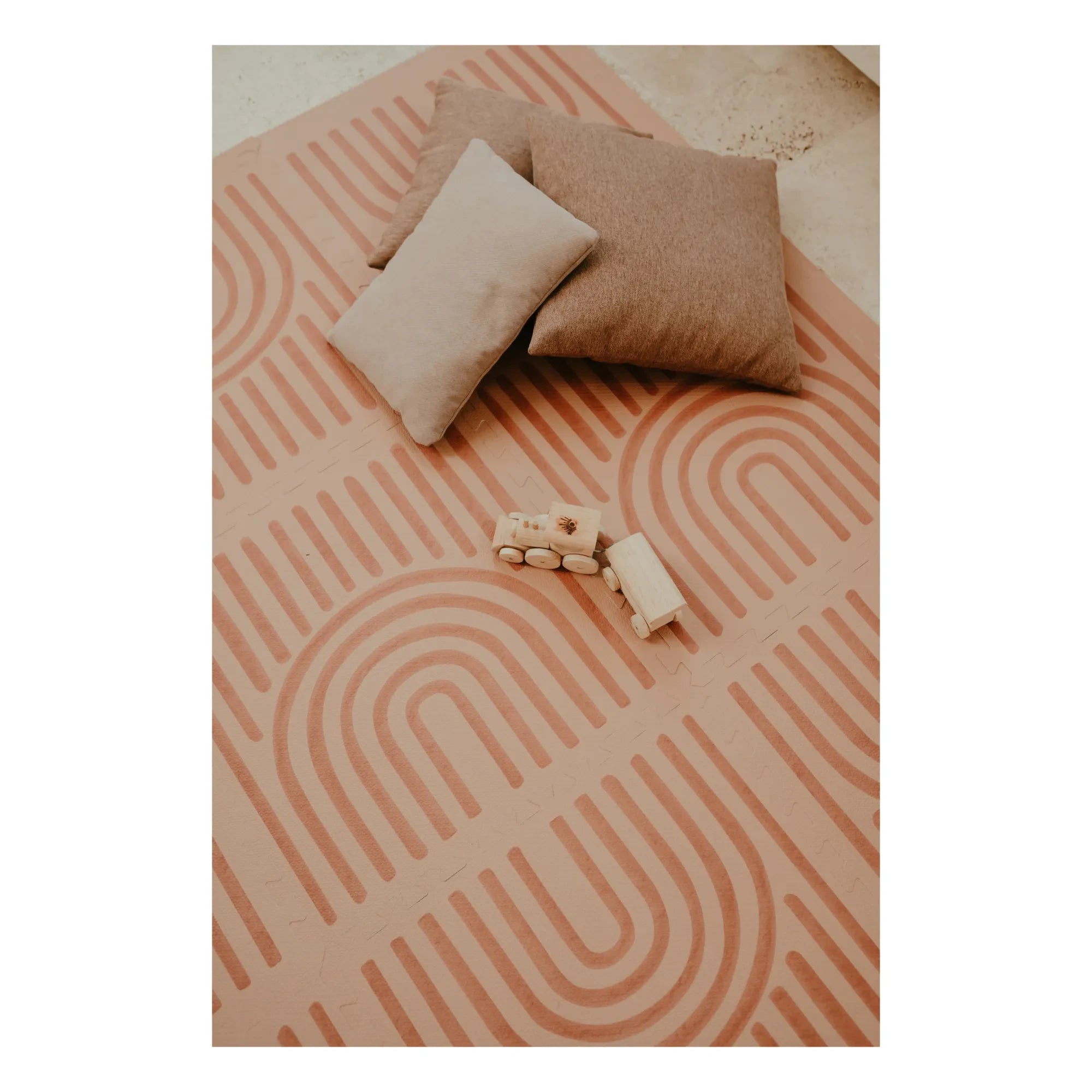 Toddlekind - Lineare modulare Spielmatte | Camel