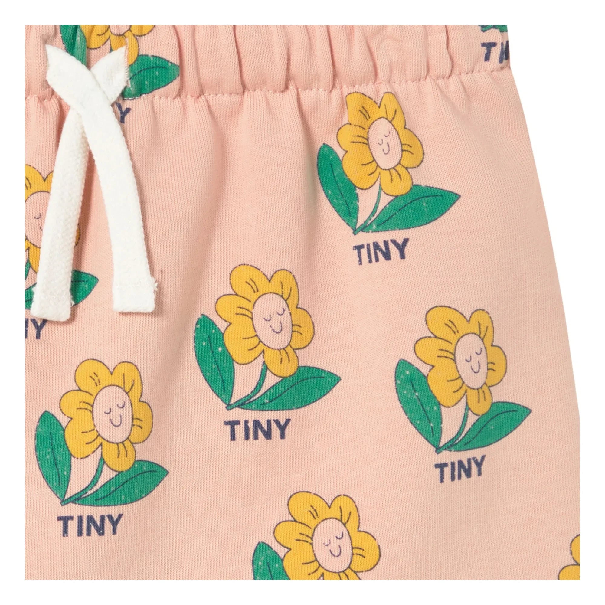 Tinycottons - Rock aus Bio-Baumwolle mit Blumenmuster | Rosa