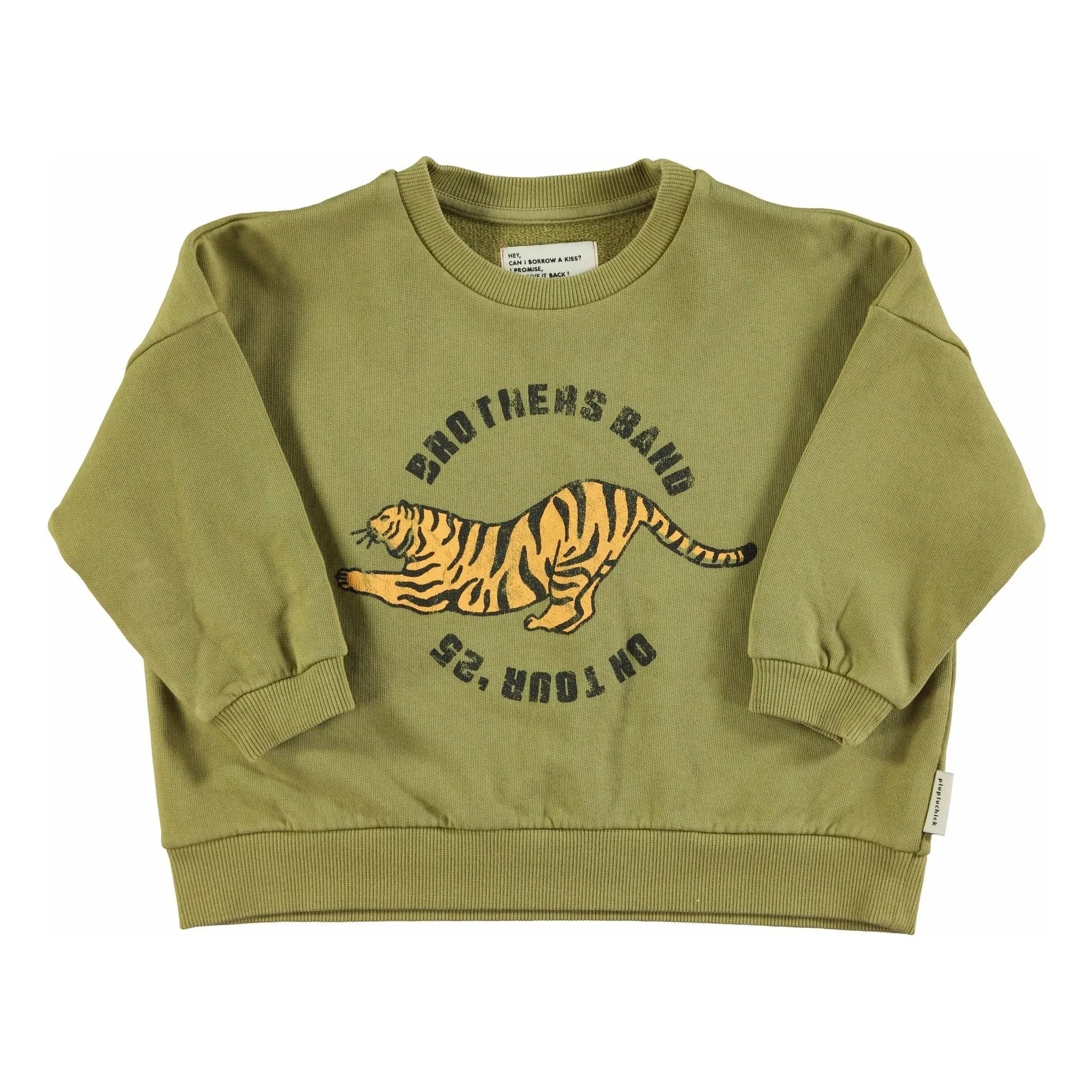 Piupiuchick – Tiger Sweat Bio-Baumwolle | Olive