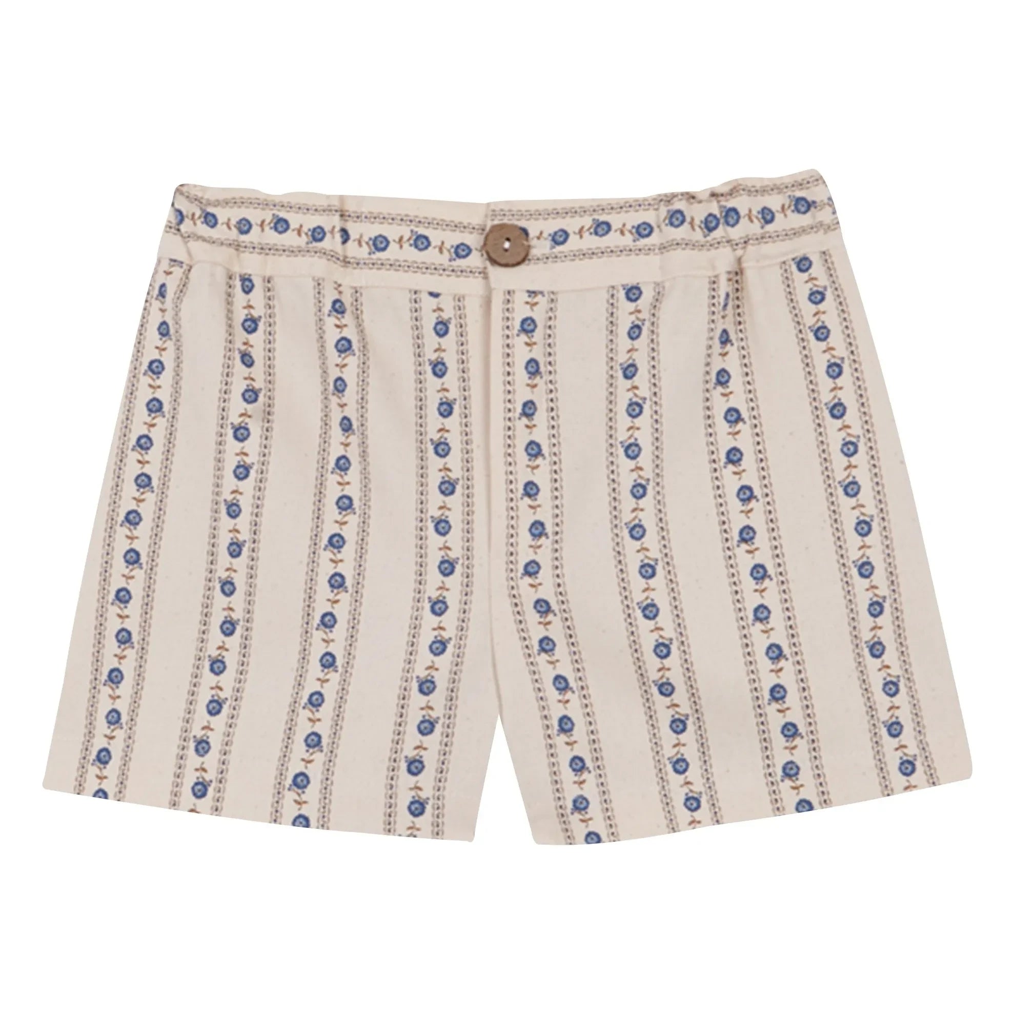 birinit - Bermuda Shorts Sariñena Flowers | Elfenbein