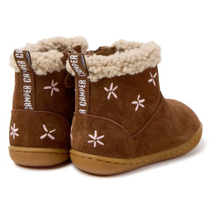 Camper - Little Flower United Gefütterte Stiefeletten | Braun