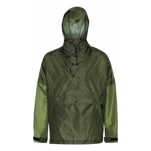 Rainkiss - Wasserfester Anorak mit Fischgrätmuster | Khaki