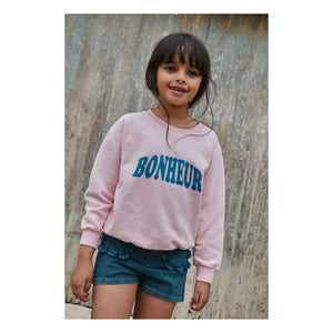 Emile et Ida – Sweat Bonheur Bio-Baumwolle | Rosa