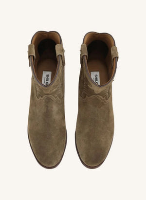 Shiloh Heritage - Frühe Nacht Wildlederstiefel | Hazel