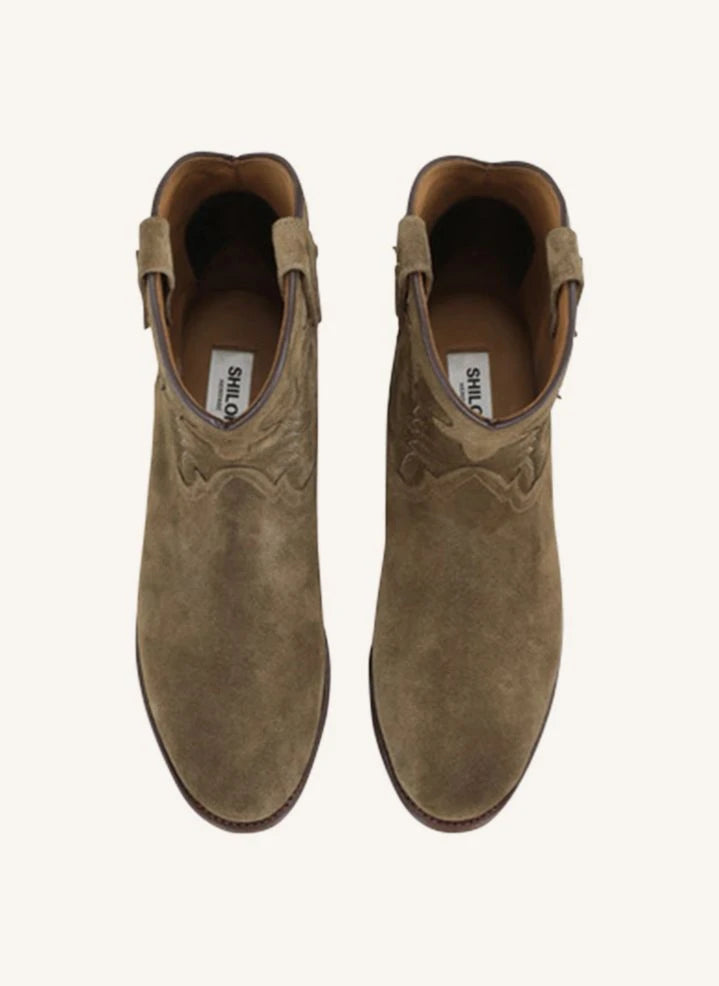 Shiloh Heritage - Frühe Nacht Wildlederstiefel | Hazel