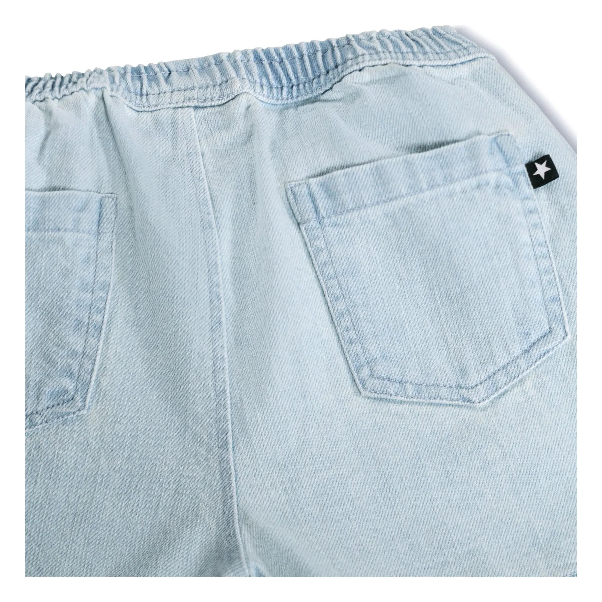 Molo - Denim Shine Bio-Baumwoll Shorts | Hellblau