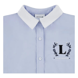 Lacoste - Hemd L Bio-Baumwolle | Hellblau