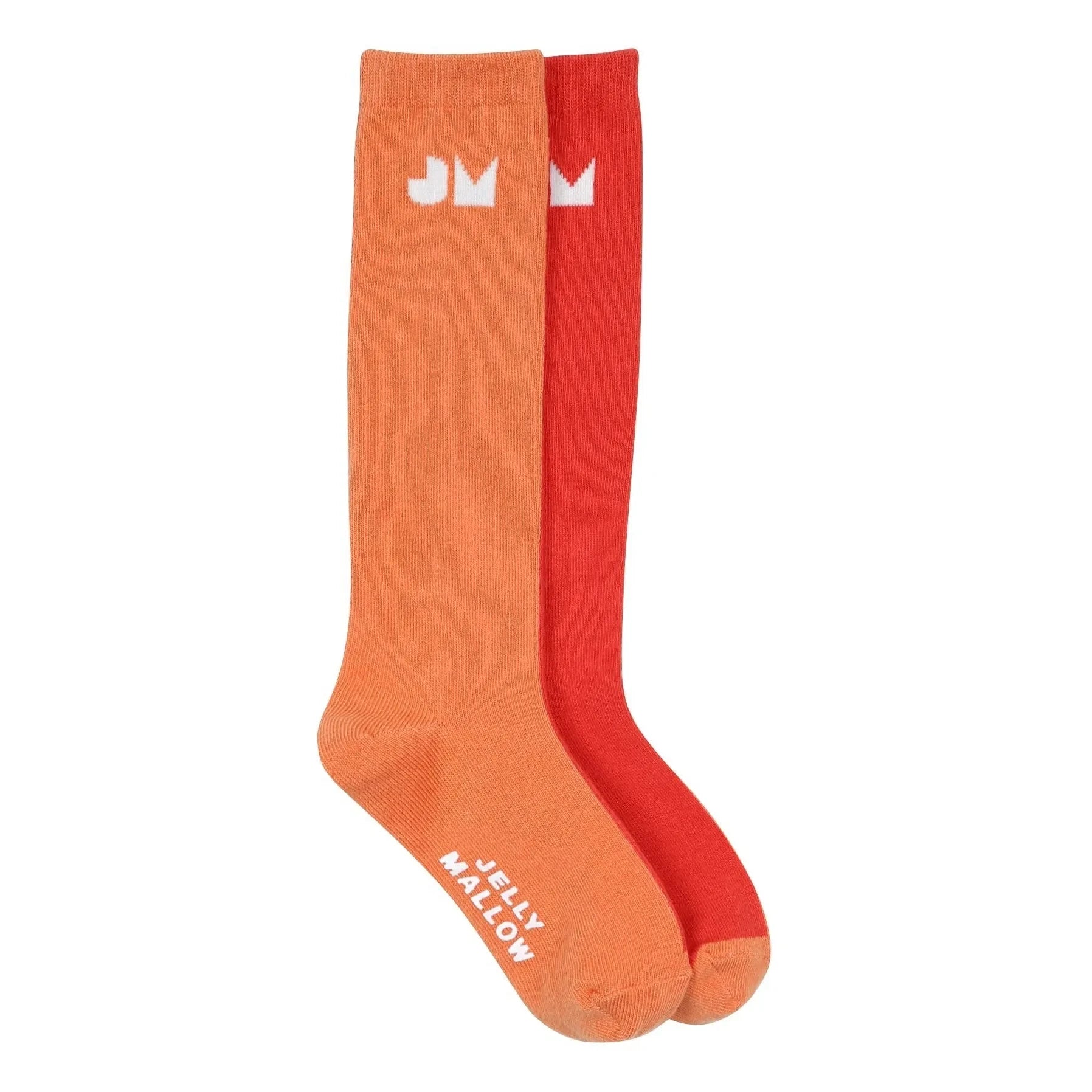 Jelly Mallow - 2 Çift Diz Üstü Çorap | Pembe