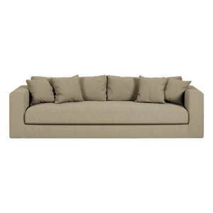 Panac Edition - Bellechasse 3-Sitzer Leichtsofa, Baumwolle und Leinen - 240 cm | Leinen