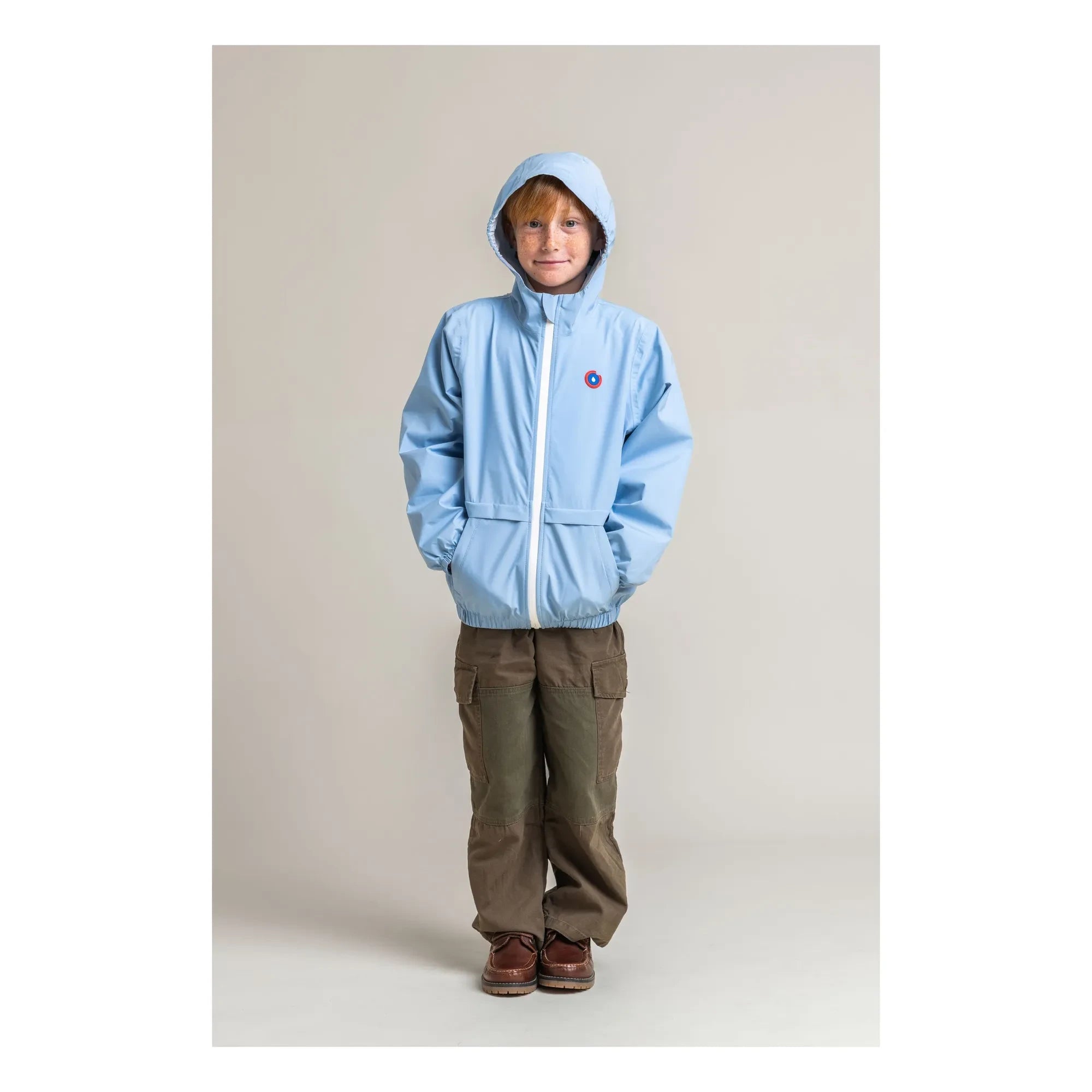 Flotte - Bastille Wasserabweisende Windjacke aus recycelter Faser | Hellblau