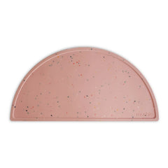 Mushie - Silikon-Platzset Konfetti | Rosa
