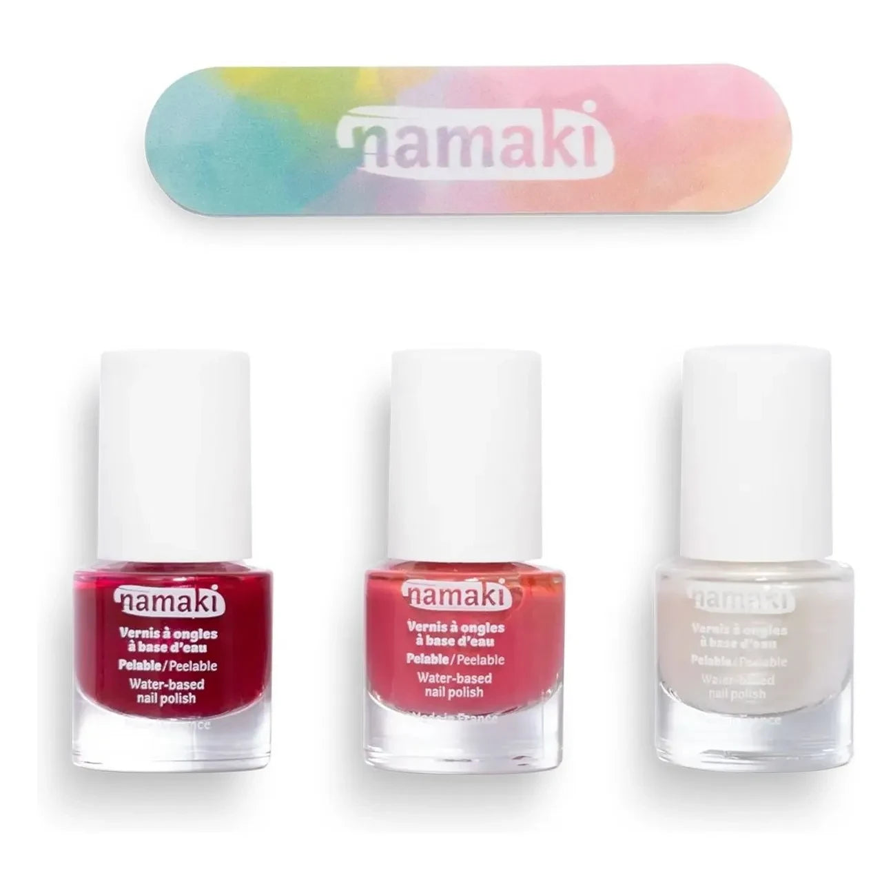 Namaki - Fruchtschorle Nagellack-Set - 3er Set | Pink