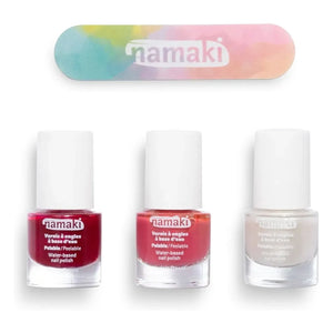 Namaki - Fruchtschorle Nagellack-Set - 3er Set | Pink