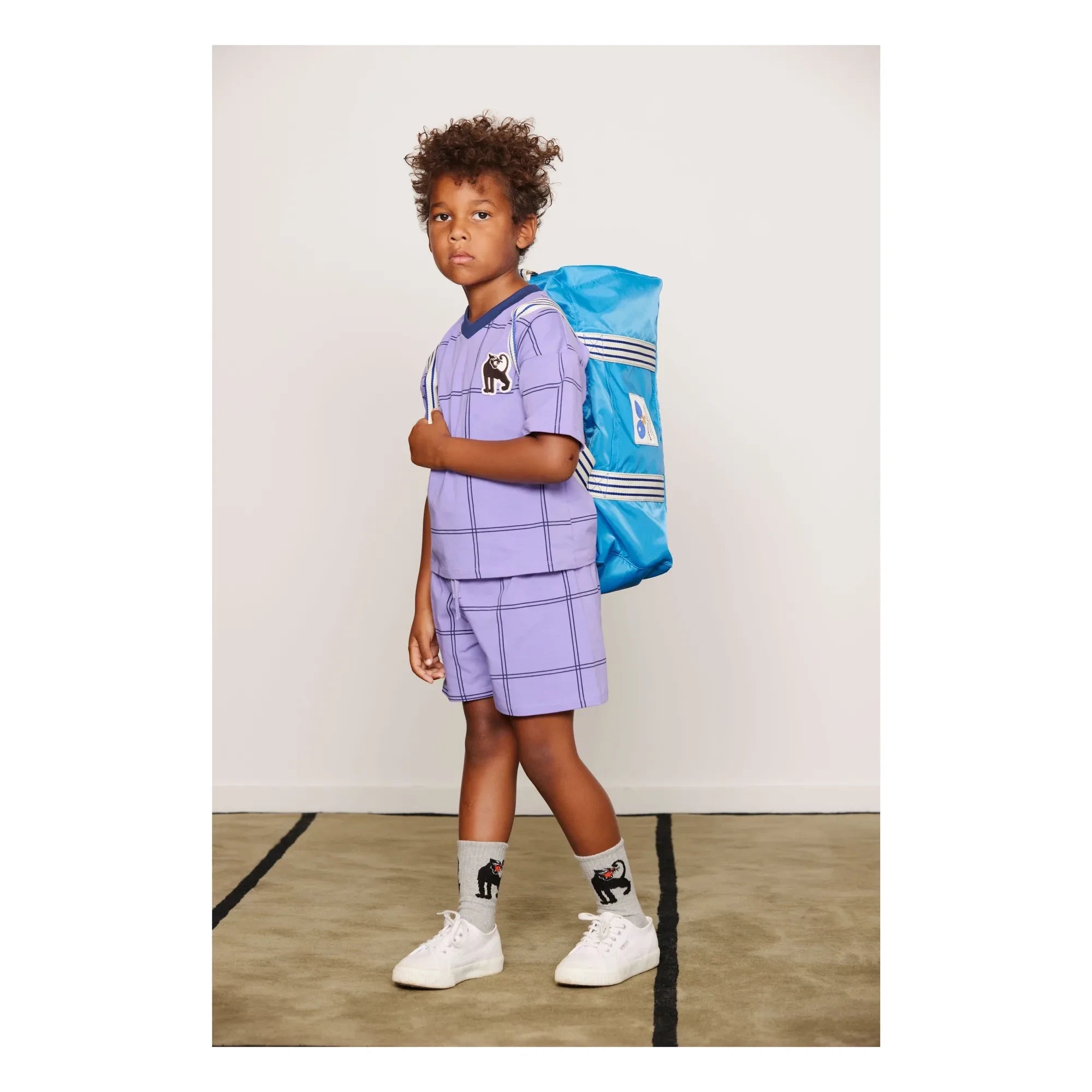 Mini Rodini - Ping Pong Sporttasche Recycelte Faser | Blau
