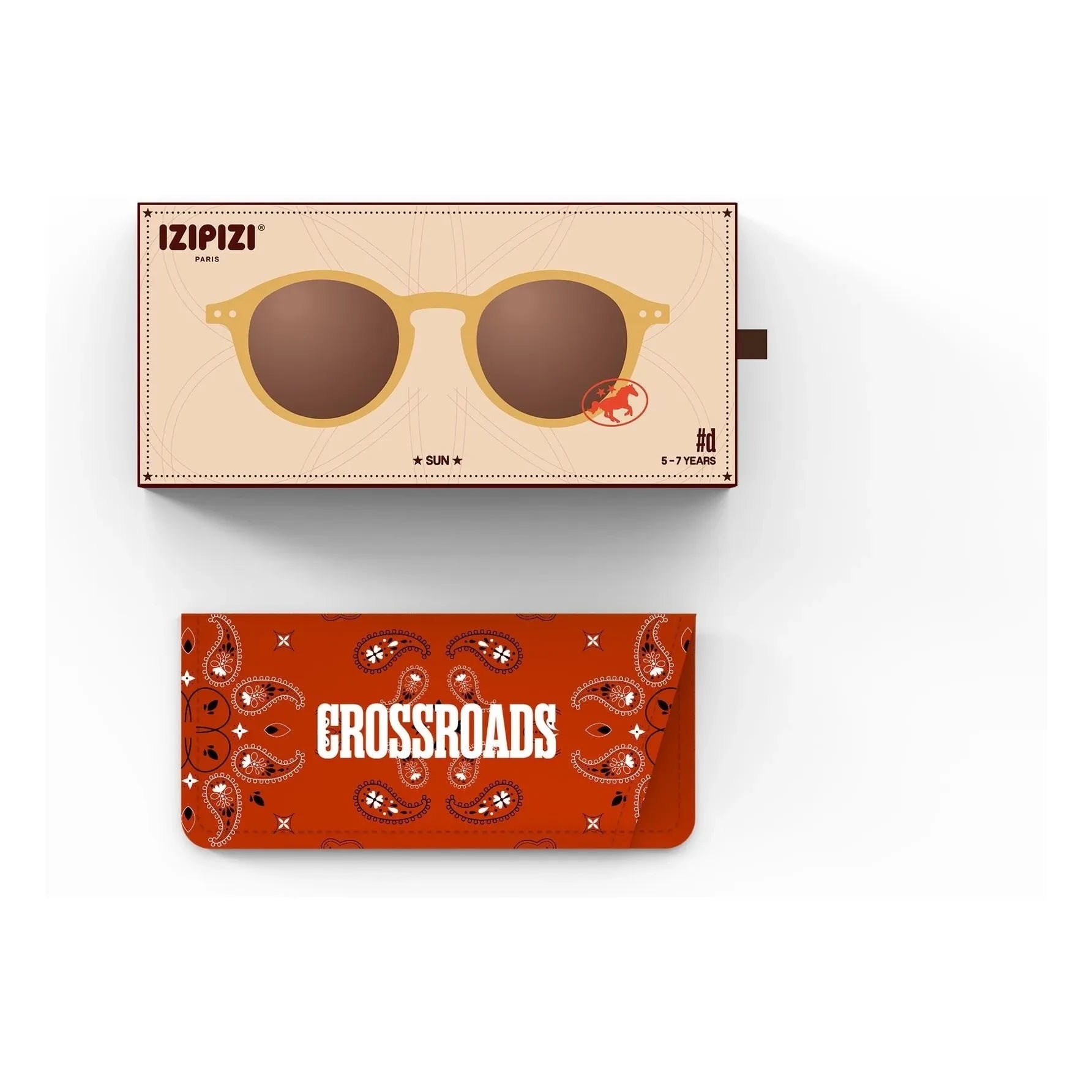 IZIPIZI - #D Kinder Sonnenbrille | Gold