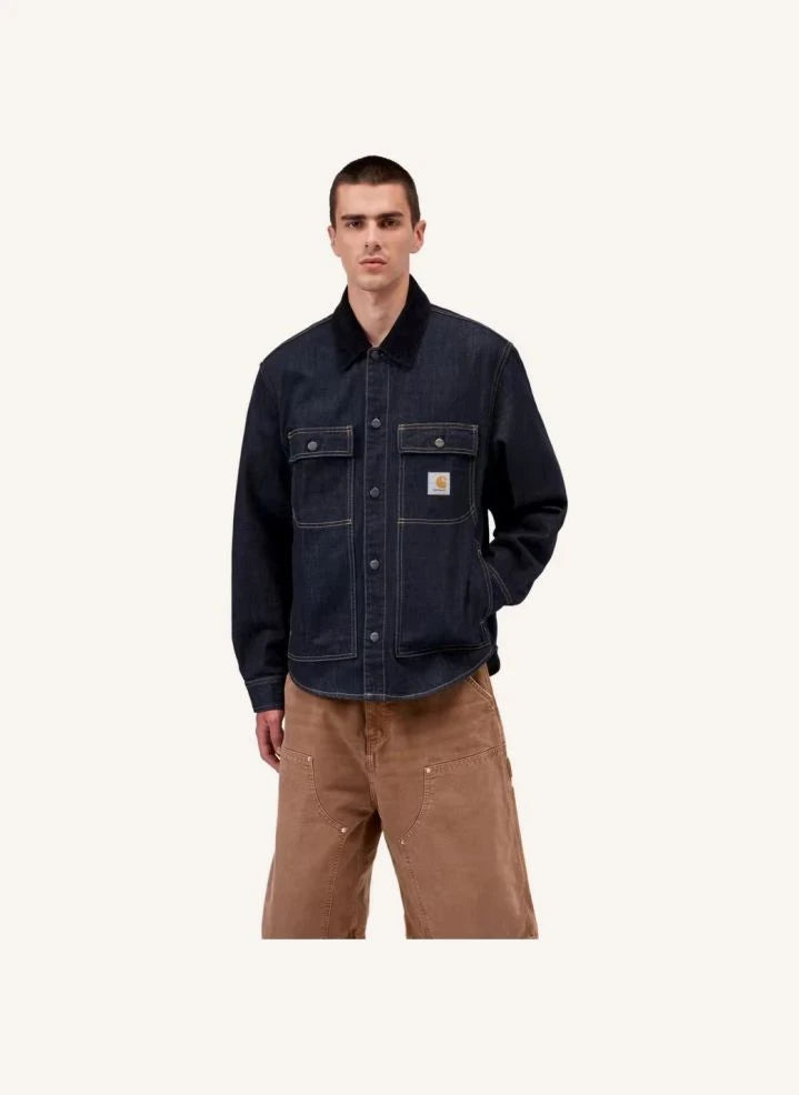 Carhartt WIP - Oakland Denim Overshirt | Grau-blau