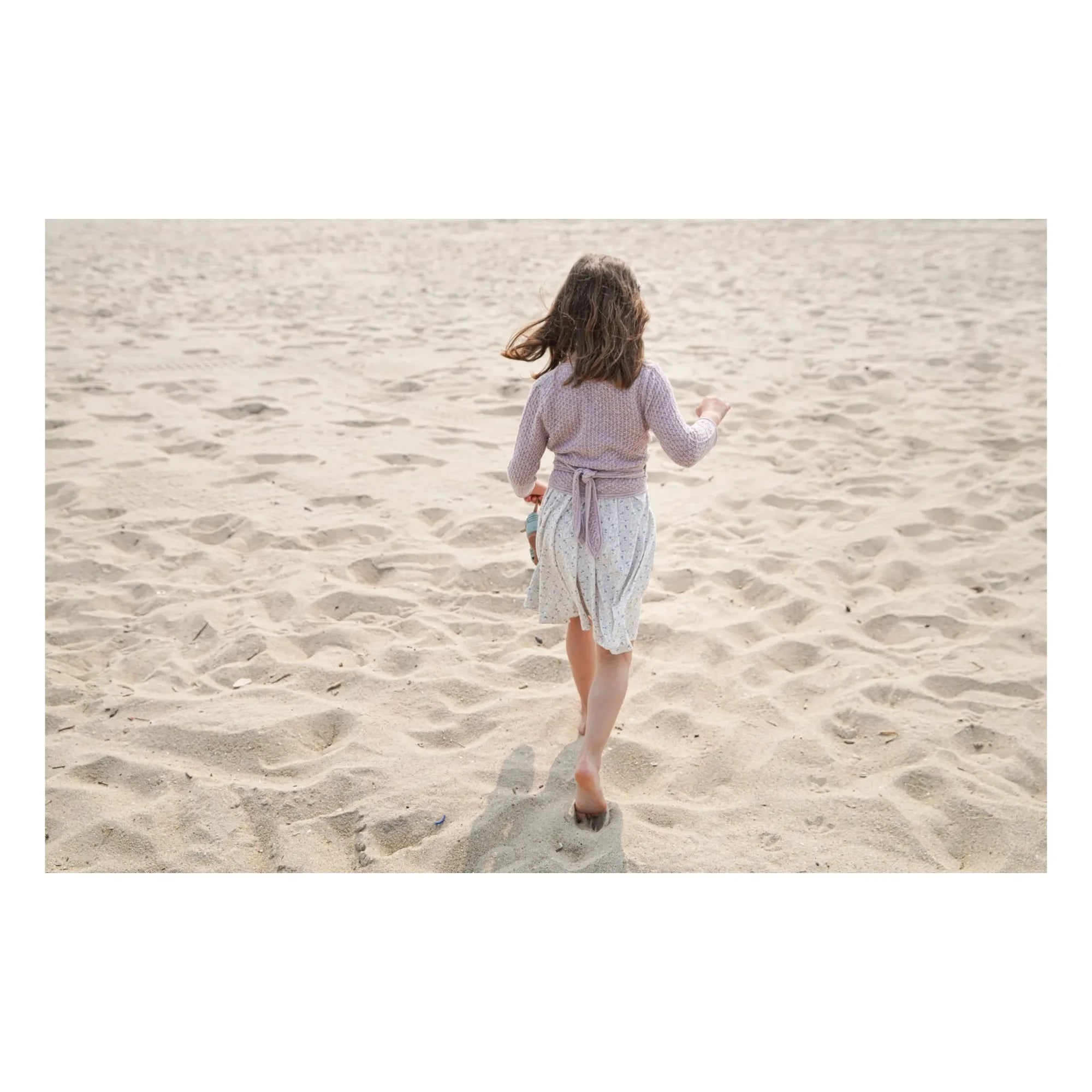 Soor Ploom - Ina Wickelcardigan aus Bio-Baumwolle | Flieder