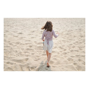 Soor Ploom - Ina Wickelcardigan aus Bio-Baumwolle | Flieder