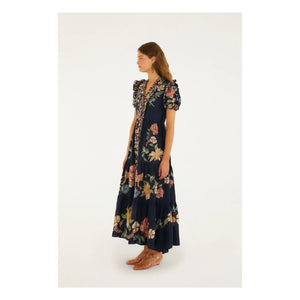 Farm Rio - Maira Kleid | Marine