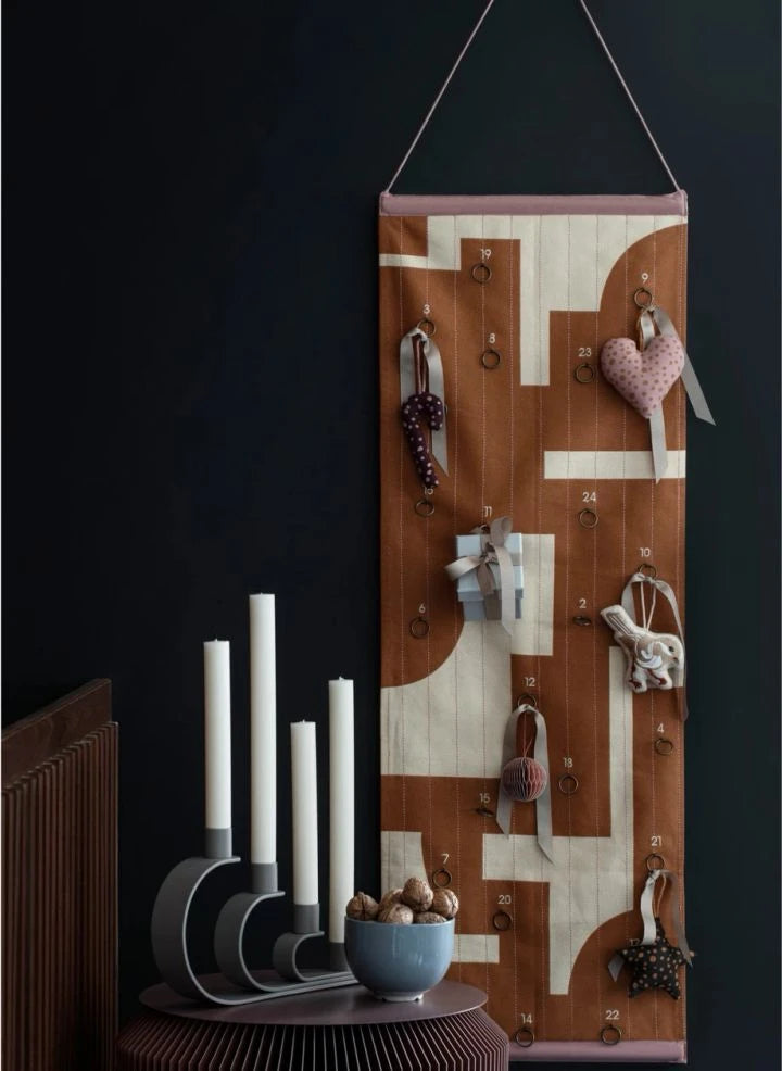 Broste Copenhagen - Karla Baumwolle Adventskalender | Camel