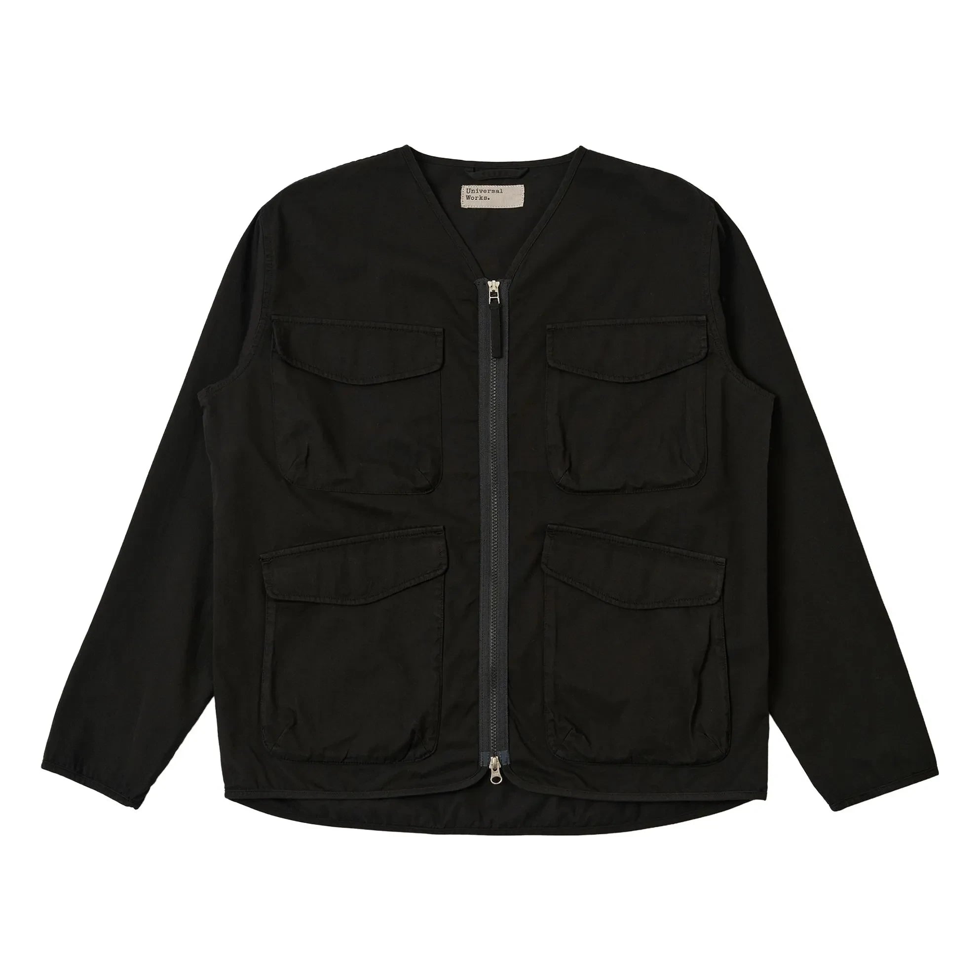 Universal Works - Veste Glider Coton | Schwarz